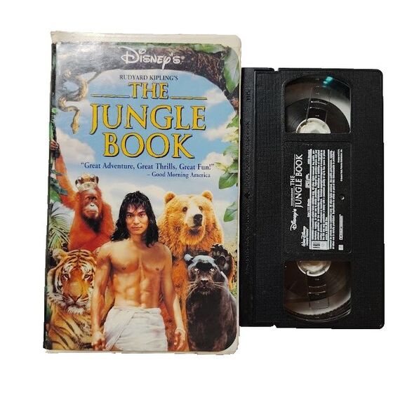 Disney Other - The Jungle Book VHS Movie PG 1991 Family Children